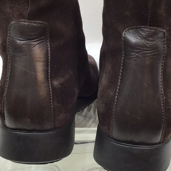La Canadienne brown suede zip ankle boots 8.5M - Picture 8 of 13